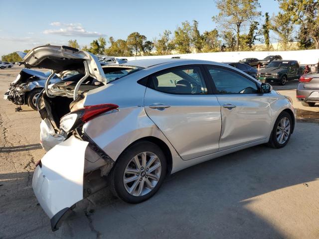 5NPDH4AE8FH604449 - 2015 HYUNDAI ELANTRA SE SILVER photo 3