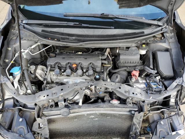 2HGFG3B06FH533450 - 2015 HONDA CIVIC EXL ნაცრისფერი ფოტო 11