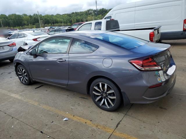 2HGFG3B06FH533450 - 2015 HONDA CIVIC EXL ნაცრისფერი ფოტო 2
