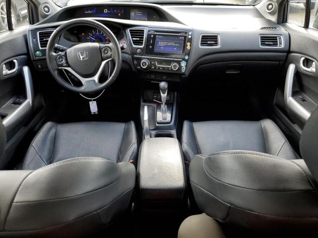 2HGFG3B06FH533450 - 2015 HONDA CIVIC EXL ნაცრისფერი ფოტო 8