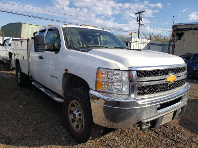 1GC5KZC89DZ348211 - 2013 CHEVROLET SILVERADO K3500 WHITE photo 1