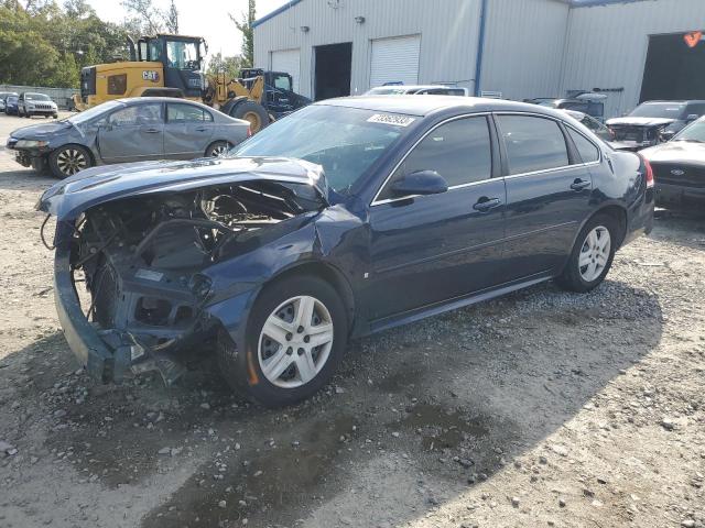 2G1WB57K391322473 - 2009 CHEVROLET IMPALA LS BLUE photo 1