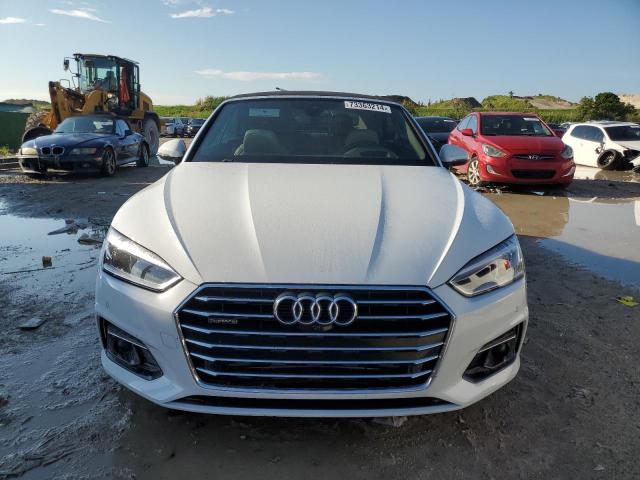 WAU2NGF52KN004656 - 2019 AUDI A5 PRESTIGE WHITE photo 5