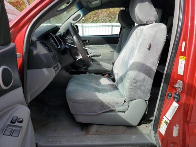 5TEUX42N79Z634643 - 2009 TOYOTA TACOMA ACCESS CAB წითელი ფოტო 7