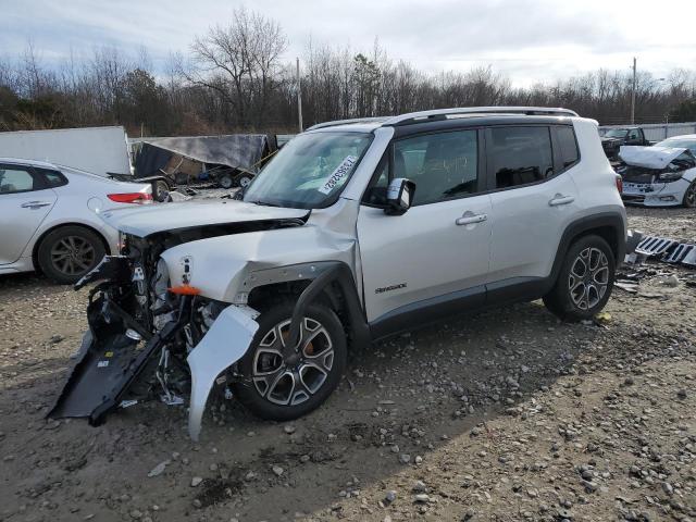 ZACCJADB2HPE90717 - 2017 JEEP RENEGADE LIMITED SILVER photo 1