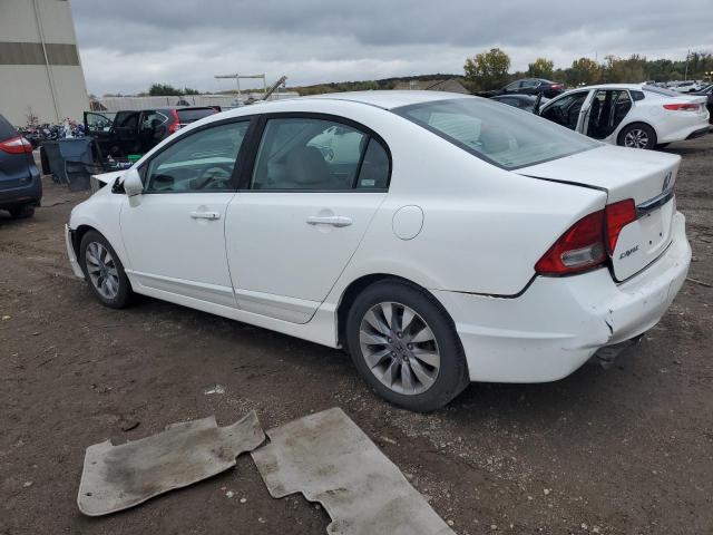 1HGFA16979L022433 - 2009 HONDA CIVIC EXL WHITE photo 2