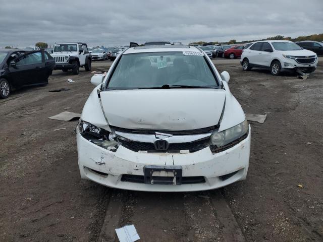 1HGFA16979L022433 - 2009 HONDA CIVIC EXL WHITE photo 5