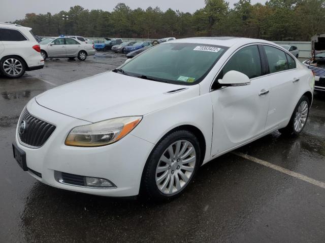 2G4GS5EVXD9145810 - 2013 BUICK REGAL PREMIUM WHITE photo 1