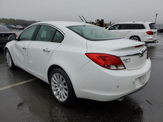 2G4GS5EVXD9145810 - 2013 BUICK REGAL PREMIUM WHITE photo 2