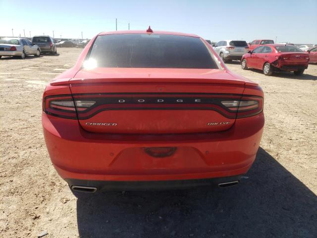 2C3CDXHG6GH267763 - 2016 DODGE CHARGER SXT RED photo 6