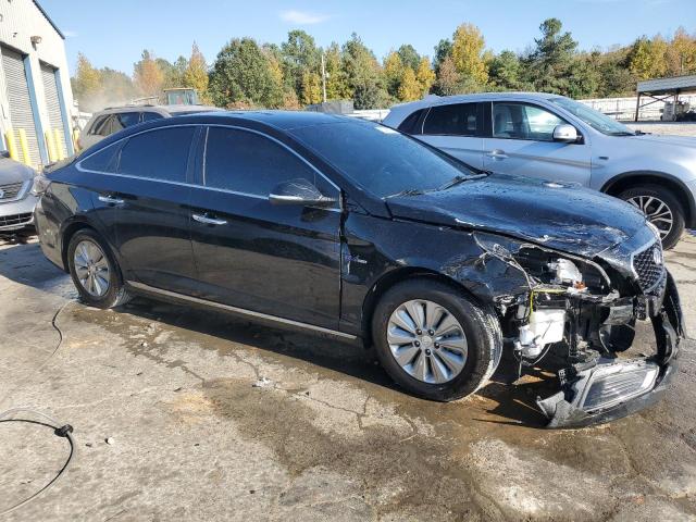 KMHE24L10GA036038 - 2016 HYUNDAI SONATA HYBRID BLACK photo 4