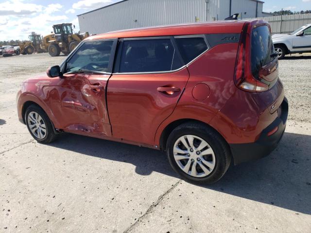 KNDJ23AU7L7059558 - 2020 KIA SOUL LX ORANGE photo 2