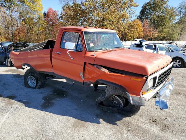 F15BLBK3255 - 1978 FORD F100 SERIE ORANGE photo 4