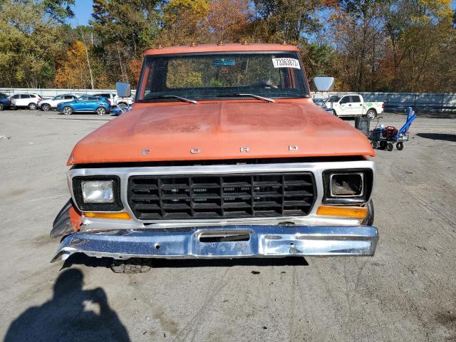 F15BLBK3255 - 1978 FORD F100 SERIE ORANGE photo 5