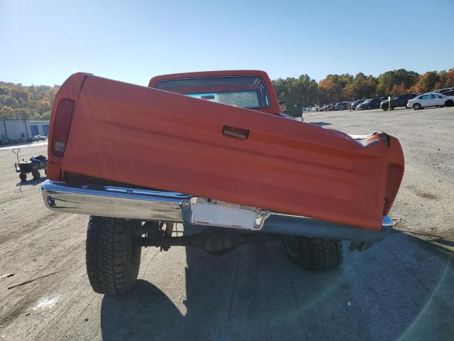 F15BLBK3255 - 1978 FORD F100 SERIE ORANGE photo 6