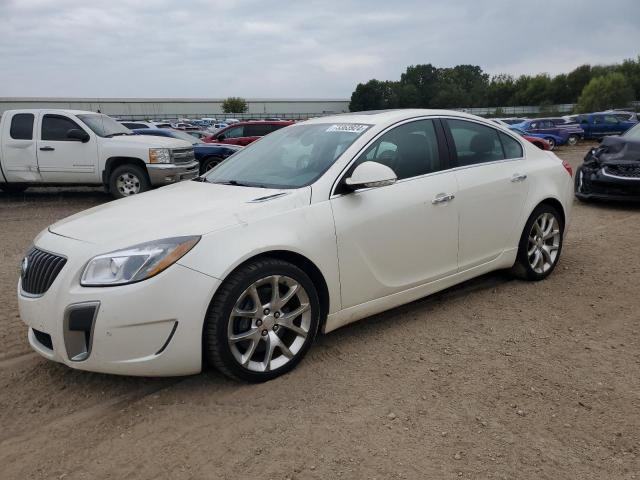 2G4GV5GV3C9215649 - 2012 BUICK REGAL GS WHITE photo 1