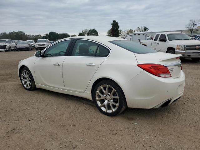 2G4GV5GV3C9215649 - 2012 BUICK REGAL GS WHITE photo 2