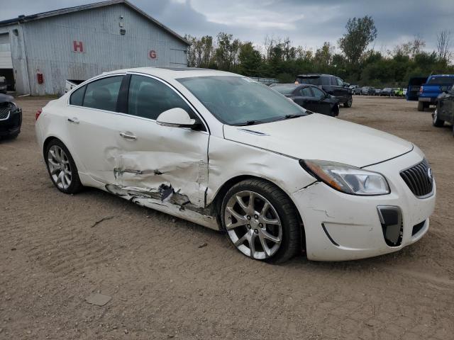 2G4GV5GV3C9215649 - 2012 BUICK REGAL GS WHITE photo 4