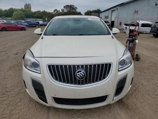2G4GV5GV3C9215649 - 2012 BUICK REGAL GS WHITE photo 5