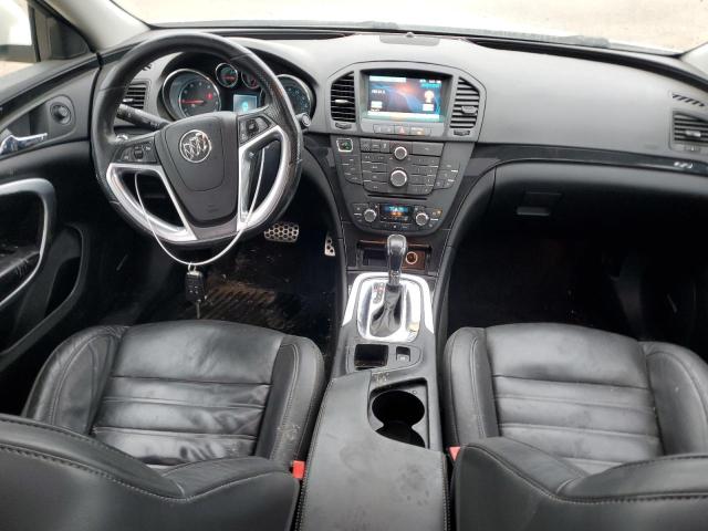 2G4GV5GV3C9215649 - 2012 BUICK REGAL GS WHITE photo 8