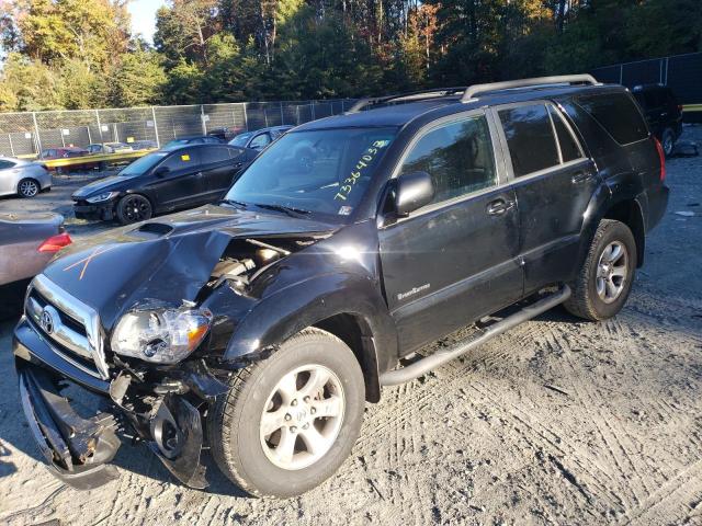 JTEZU14R370097646 - 2007 TOYOTA 4RUNNER SR5 BLACK photo 1