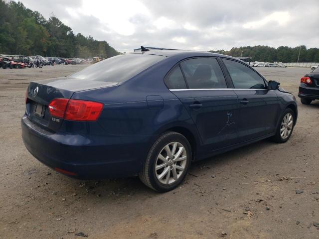 3VWDP7AJ4DM408045 - 2013 VOLKSWAGEN JETTA SE BLUE photo 3