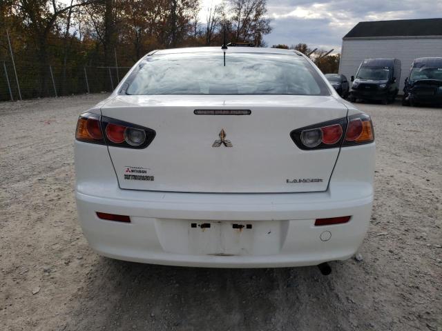 JA32U2FU1CU006565 - 2012 MITSUBISHI LANCER ES/ES SPORT WHITE photo 6