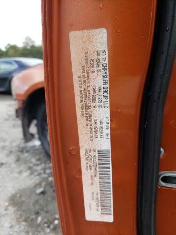 2B3CL5CT5BH552486 - 2011 DODGE CHARGER R/T ORANGE photo 12