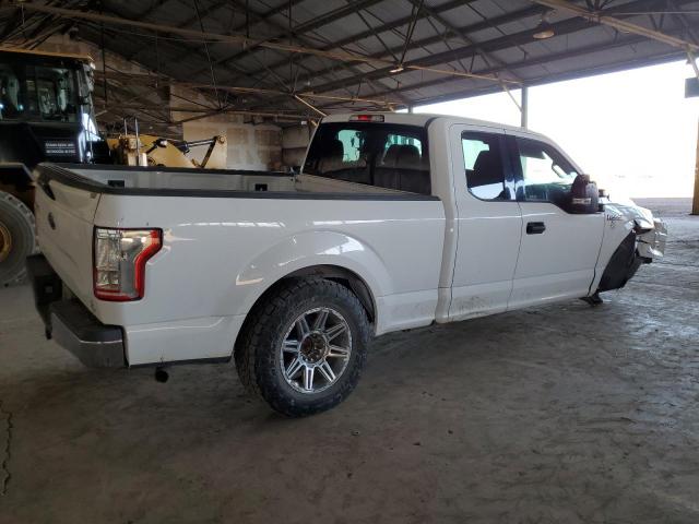 1FTEX1CF4GKD67070 - 2016 FORD F150 SUPER CAB WHITE photo 3