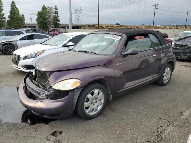 3C3EY55E75T628250 - 2005 CHRYSLER PT CRUISER TOURING PURPLE photo 1