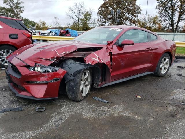 1FA6P8TH7K5157963 - 2019 FORD MUSTANG RED photo 1