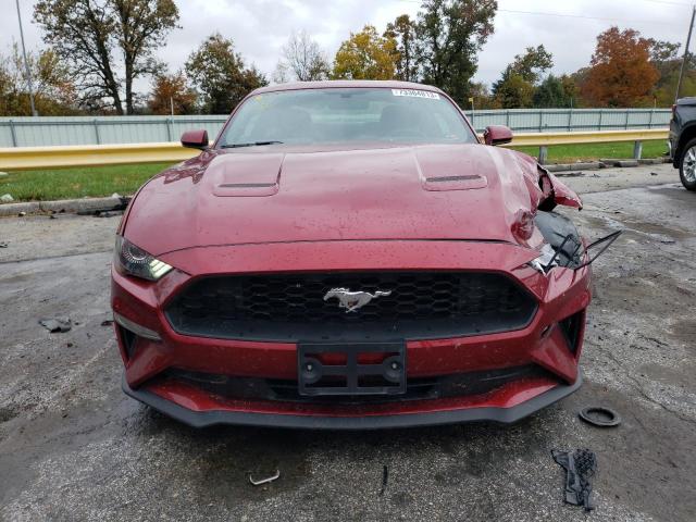 1FA6P8TH7K5157963 - 2019 FORD MUSTANG RED photo 5