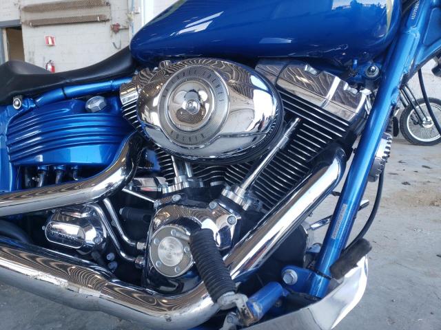 1HD1JK5158Y056476 - 2008 HARLEY-DAVIDSON FXCWC BLUE photo 7