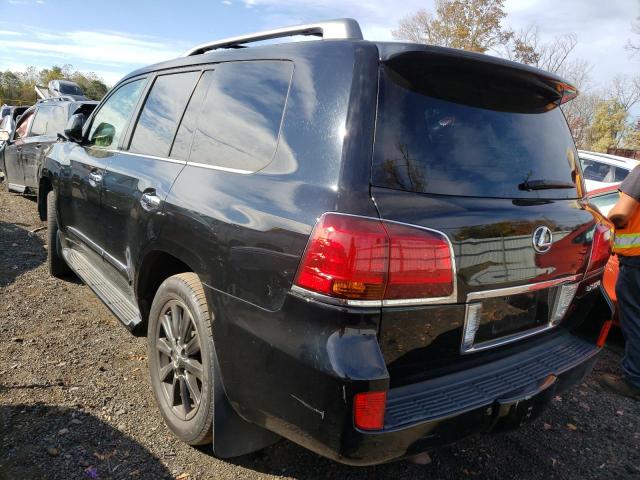 JTJHY7AX6B4057182 - 2011 LEXUS LX 570 BLACK photo 2