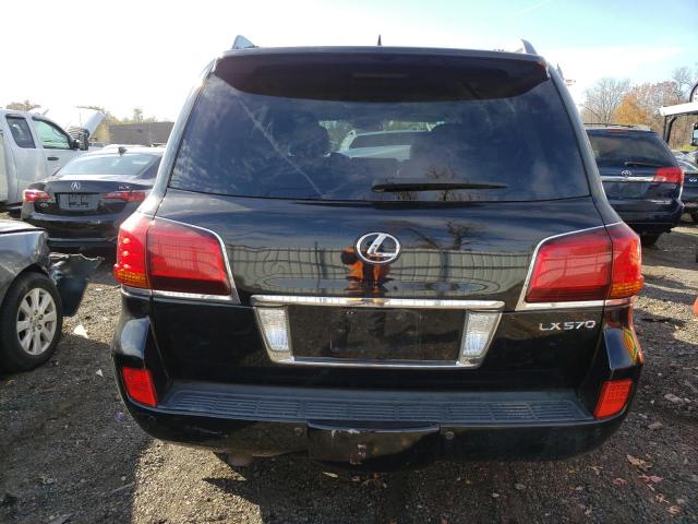 JTJHY7AX6B4057182 - 2011 LEXUS LX 570 BLACK photo 6