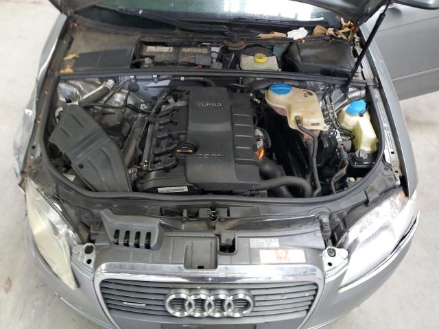 WAUKF78E87A056110 - 2007 AUDI A4 2.0T AVANT QUATTRO GRAY photo 11