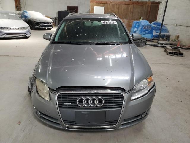 WAUKF78E87A056110 - 2007 AUDI A4 2.0T AVANT QUATTRO GRAY photo 5