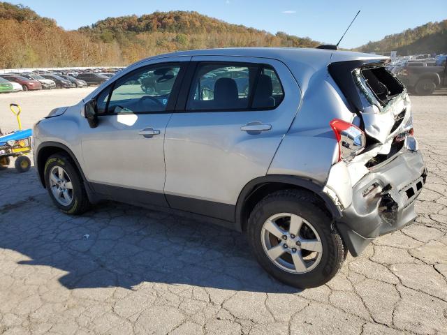 3GNCJPSB1FL242896 - 2015 CHEVROLET TRAX 1LS SILVER photo 2