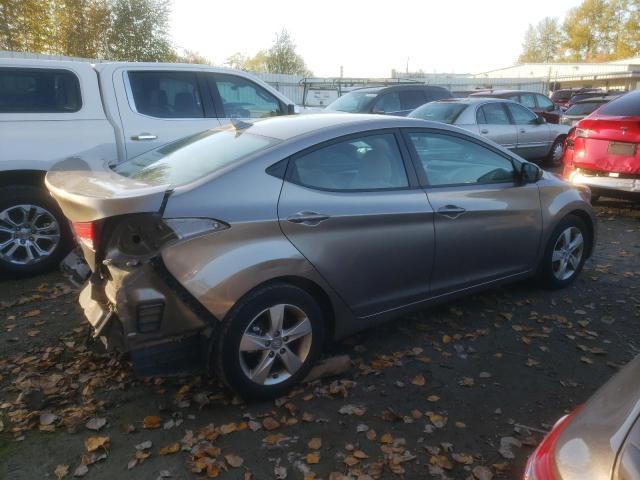 5NPDH4AE7DH249254 - 2013 HYUNDAI ELANTRA GLS GRAY photo 3