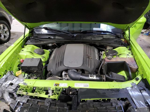 2C3CDZATXFH724205 - 2015 DODGE CHALLENGER SXT GREEN photo 11