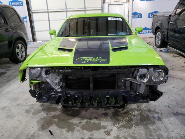 2C3CDZATXFH724205 - 2015 DODGE CHALLENGER SXT GREEN photo 5