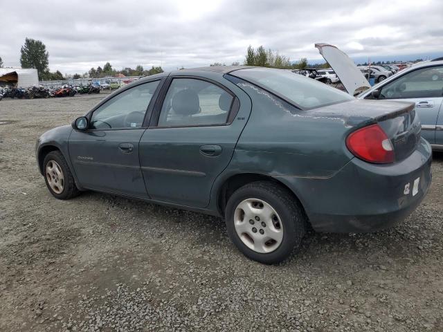 1B3ES46C81D274969 - 2001 DODGE NEON SE GREEN photo 2