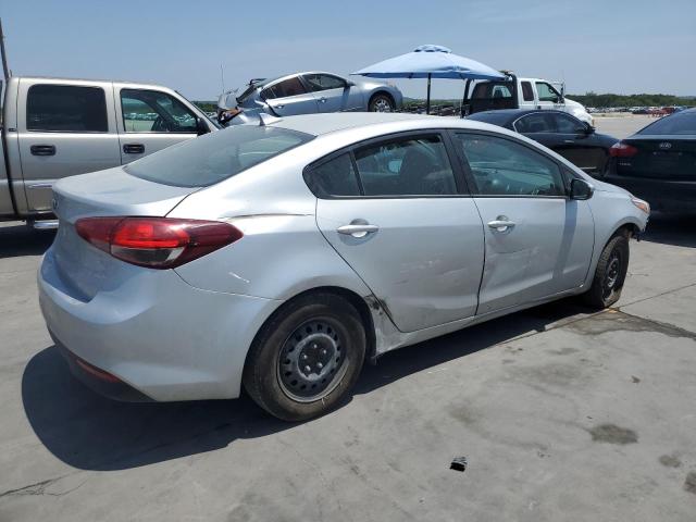 3KPFK4A75HE052153 - 2017 KIA FORTE LX SILVER photo 3