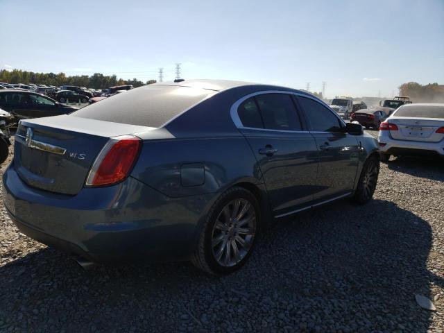 1LNHL9DR2AG614902 - 2010 LINCOLN MKS BLUE photo 3