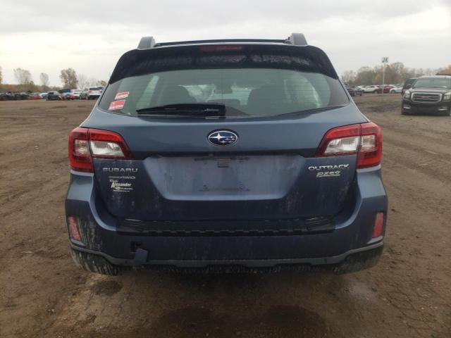 4S4BSAAC9G3264825 - 2016 SUBARU OUTBACK 2.5I BLUE photo 6