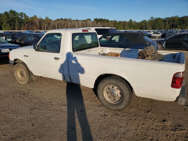 1FTYR10U32TA07236 - 2002 FORD RANGER WHITE photo 2