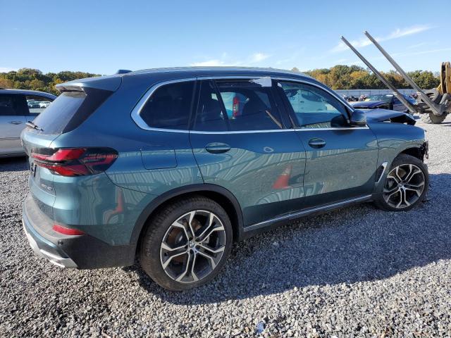 5UX23EU0XR9S35293 - 2024 BMW X5 XDRIVE40I TEAL photo 3