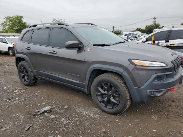 1C4PJMBS8FW687364 - 2015 JEEP CHEROKEE TRAILHAWK GRAY photo 4