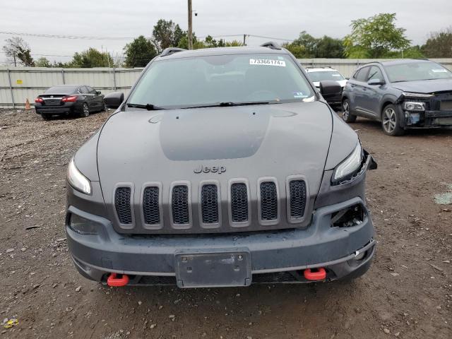 1C4PJMBS8FW687364 - 2015 JEEP CHEROKEE TRAILHAWK GRAY photo 5