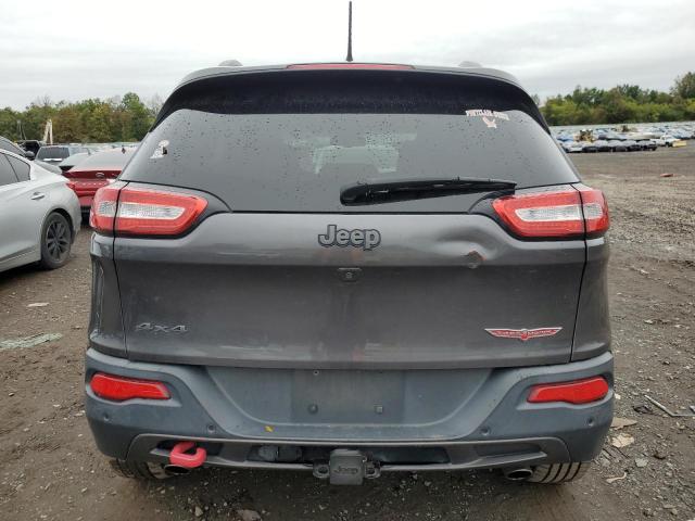 1C4PJMBS8FW687364 - 2015 JEEP CHEROKEE TRAILHAWK GRAY photo 6